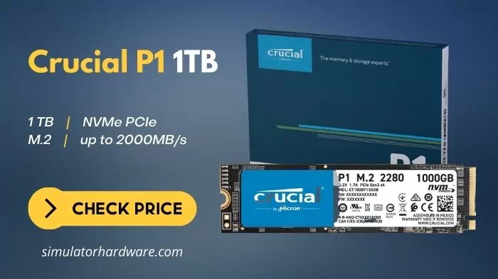 Crucial P1 1TB SSD