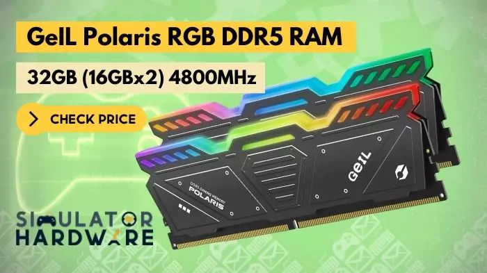 GeIL Polaris RGB 32GB DDR5 4800 RAM