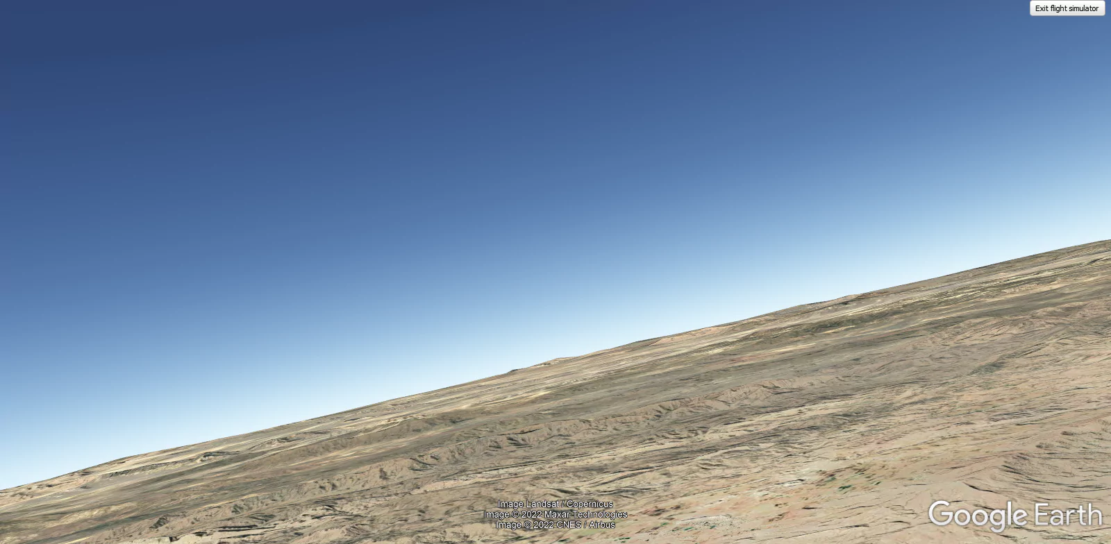 Google Earth Flight Simulator Graphics