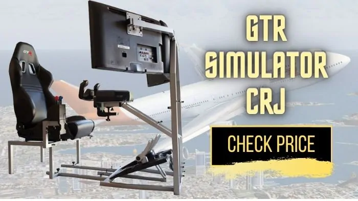 gtr simulator crj model flight simulator seat