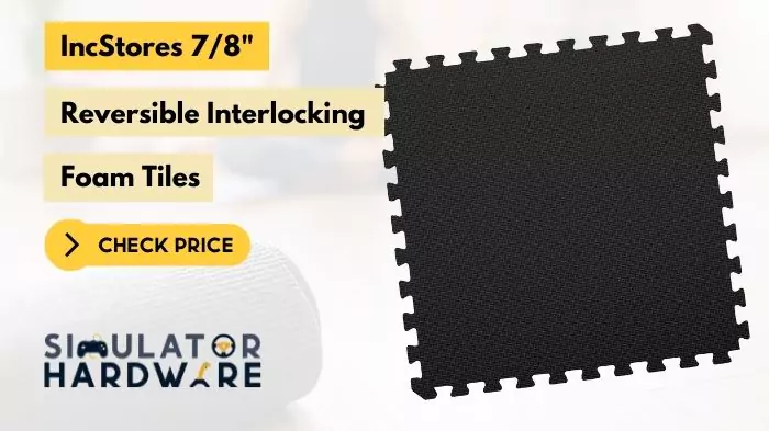 IncStores 7"/8" Thick Jumbo Soft Foam Flooring Tiles