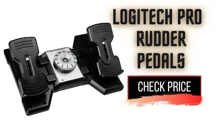 saitek logitech pro flight rudder pedals